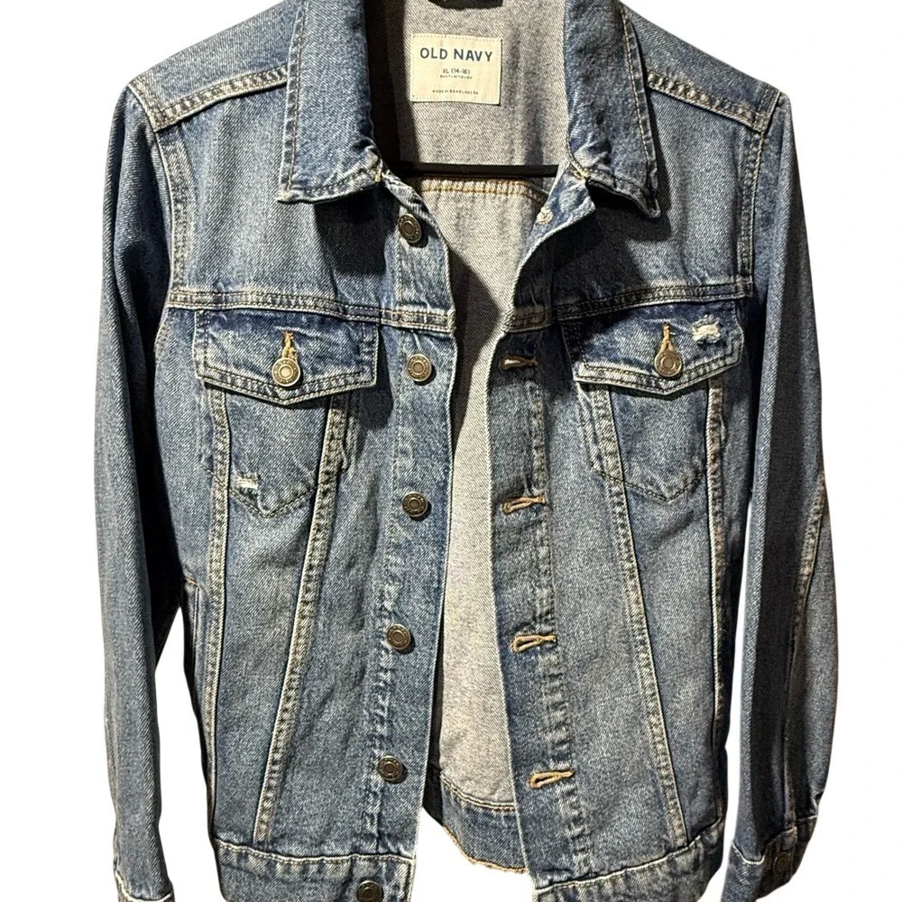 Old Navy Jean Jacket, New Girls‎ XL 14-16 or